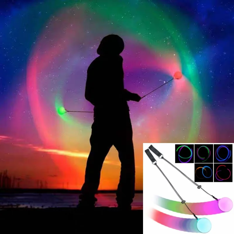 LED Poi Prop 2 Pack Colorful L - Diy Halloween Electronics avaliação e preço