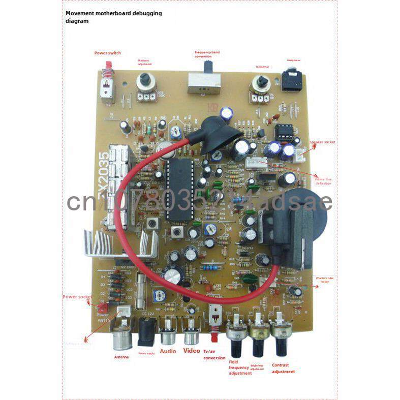 5.5 Inch Black & White TV Main - Diy Electronics Parts avaliação e preço