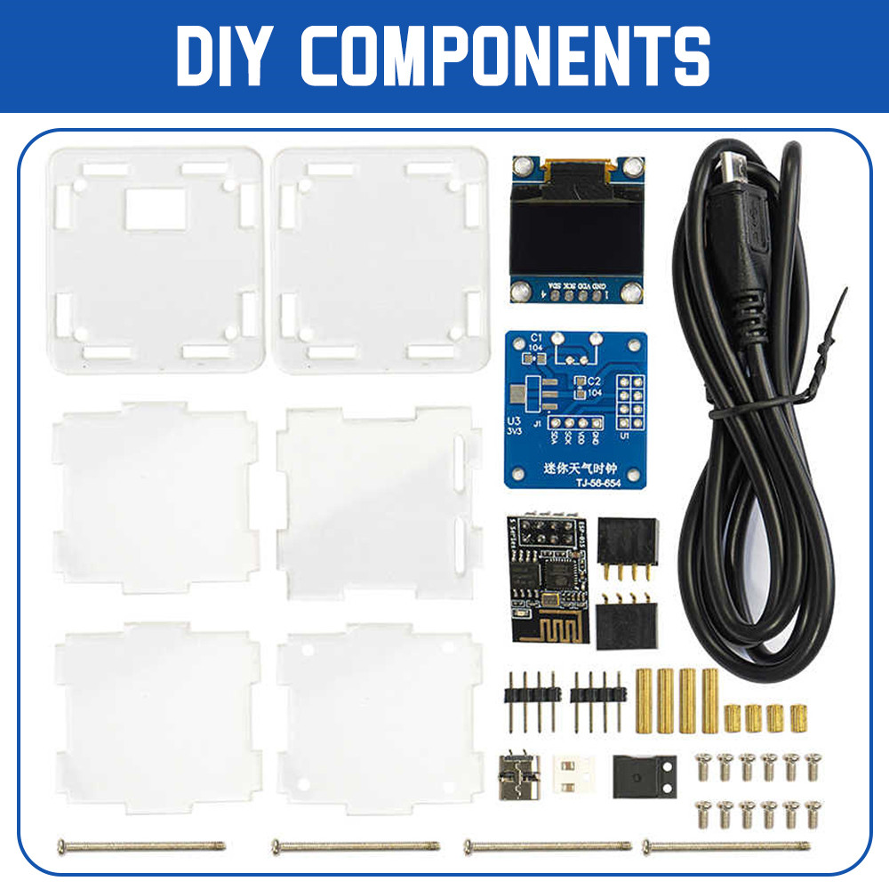 Electronic Multifunctional Wea - Hobby Diy Electronics Kit avaliação e preço