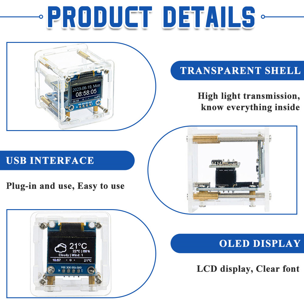 Electronic Multifunctional Wea - Hobby Diy Electronics Kit avaliação e preço