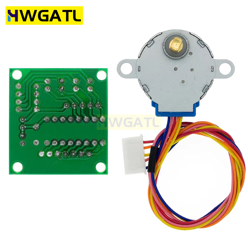 HWGATL 5V 4-Phase 28BYJ-48 DC  - Stepper Motor 28Byj avaliação e preço