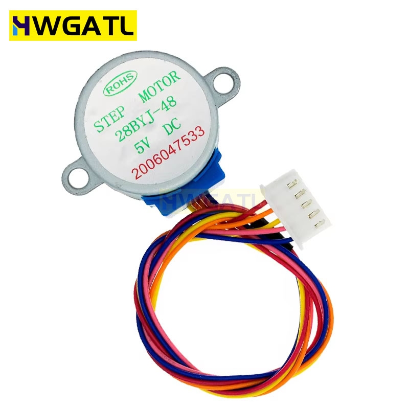 HWGATL 5V 4-Phase 28BYJ-48 DC  - Stepper Motor 28Byj avaliação e preço