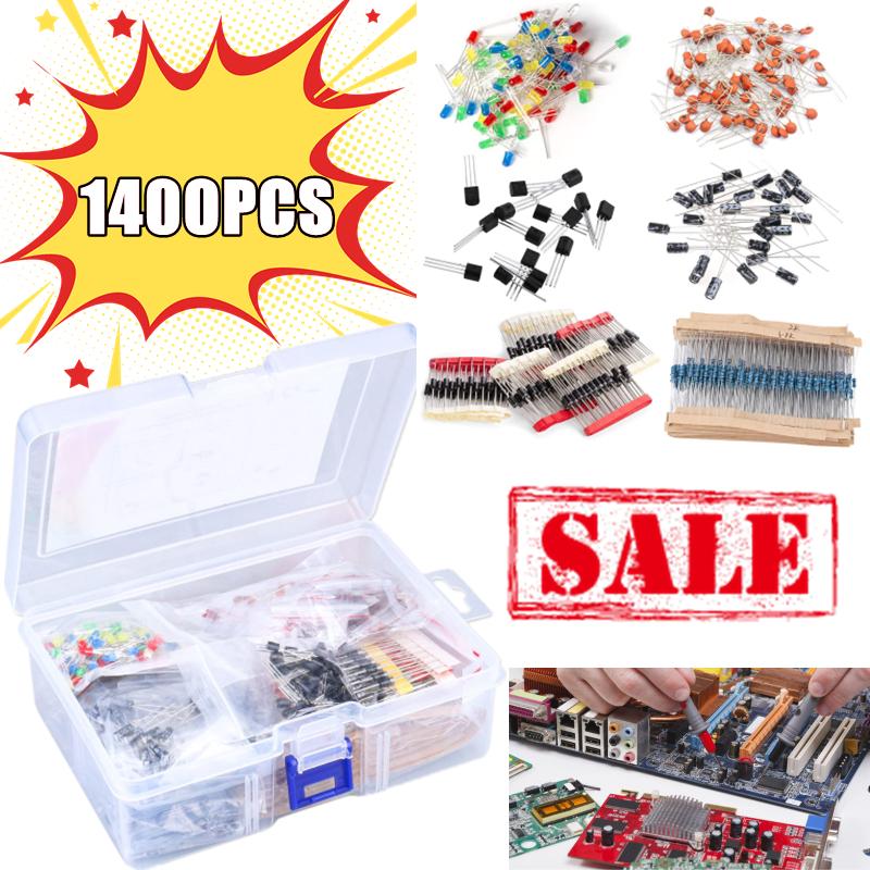 New 1400PCS Basic Electronic C - Capacitor Kit Assortment avaliação e preço