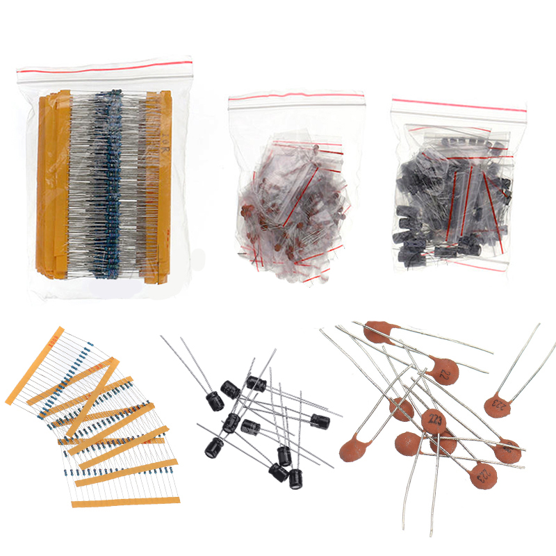 New 1400PCS Basic Electronic C - Capacitor Kit Assortment avaliação e preço