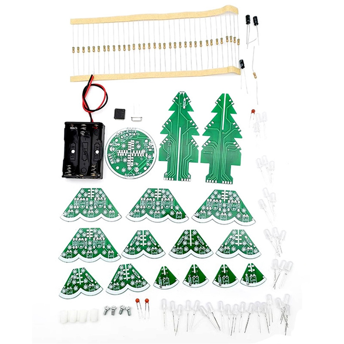 Newest! 3D Stereo Christmas Tr - Diy Electronics Circuits avaliação e preço