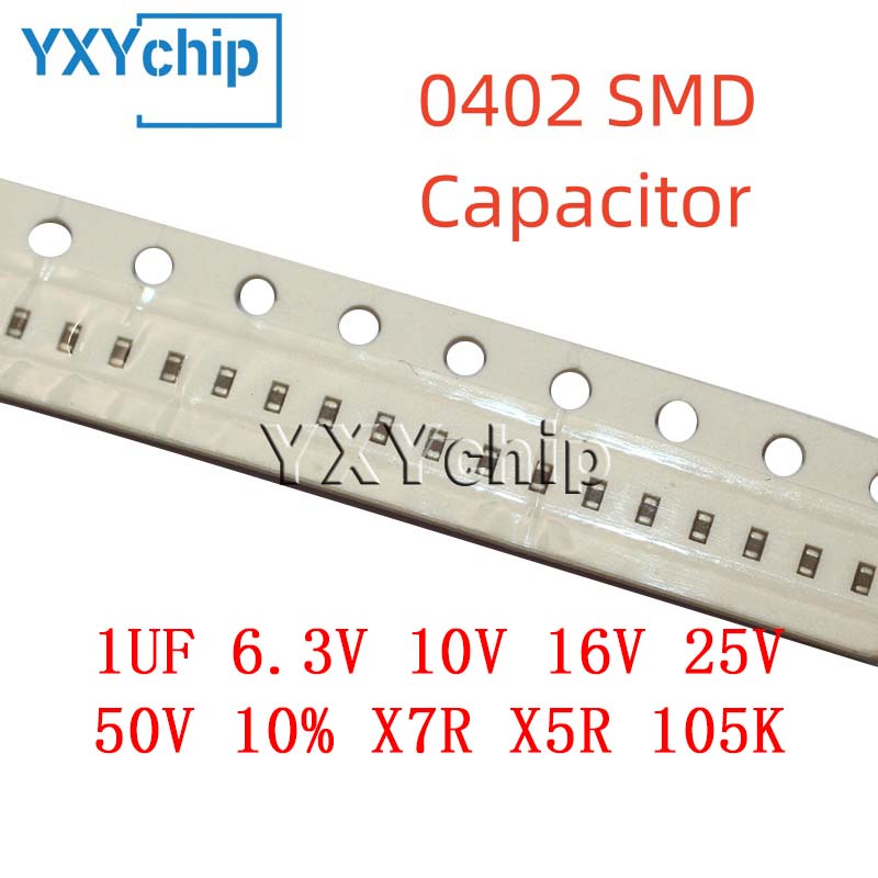 100PCS 0402 SMD Chip Multilaye - Capacitor Kit Assortment avaliação e preço