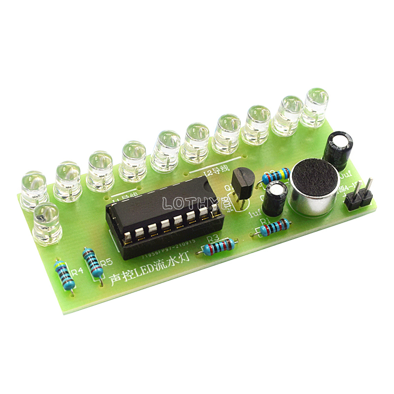 CD4017 Voice Control LED Water - Diy Electronics Parts avaliação e preço
