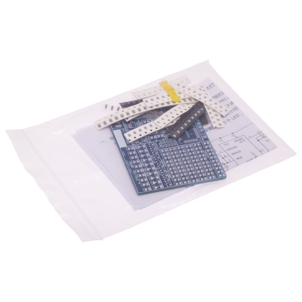 SMD NE555 CD4017 Rotating Flas - Diy Electronics Game avaliação e preço