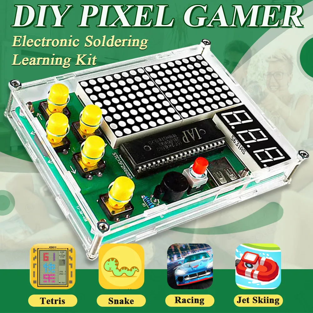 DIY Pixel Game Maker Kit Elect - Diy Electronics Game avaliação e preço