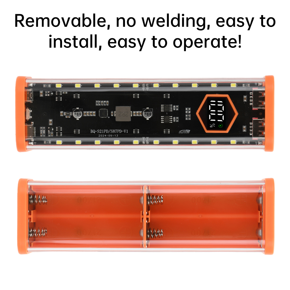 8*21700 Battery Case 22.5W Fas - Diy Electronics Hobby avaliação e preço