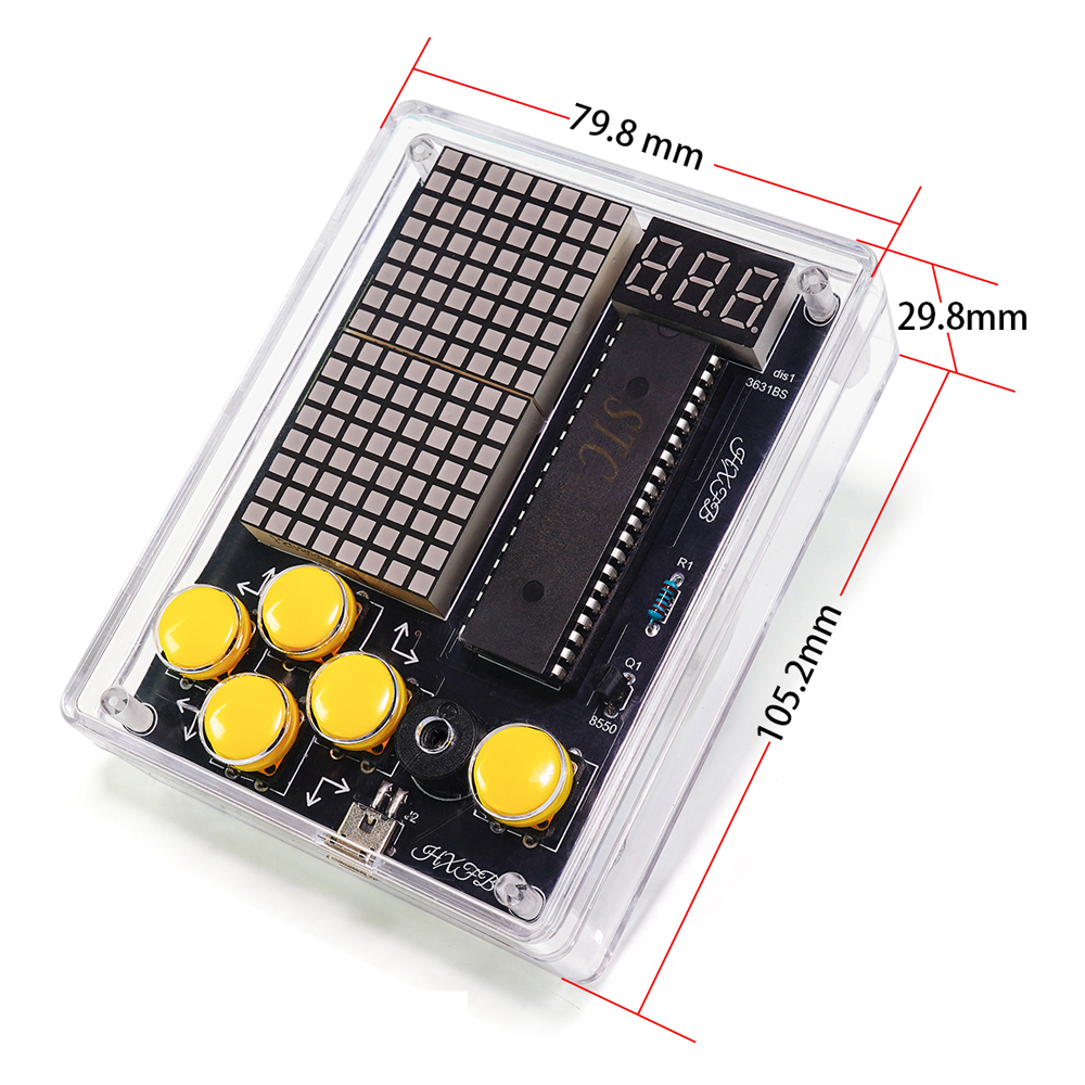 DIY Upgraded Pixel Game Consol - Diy Electronics Game avaliação e preço