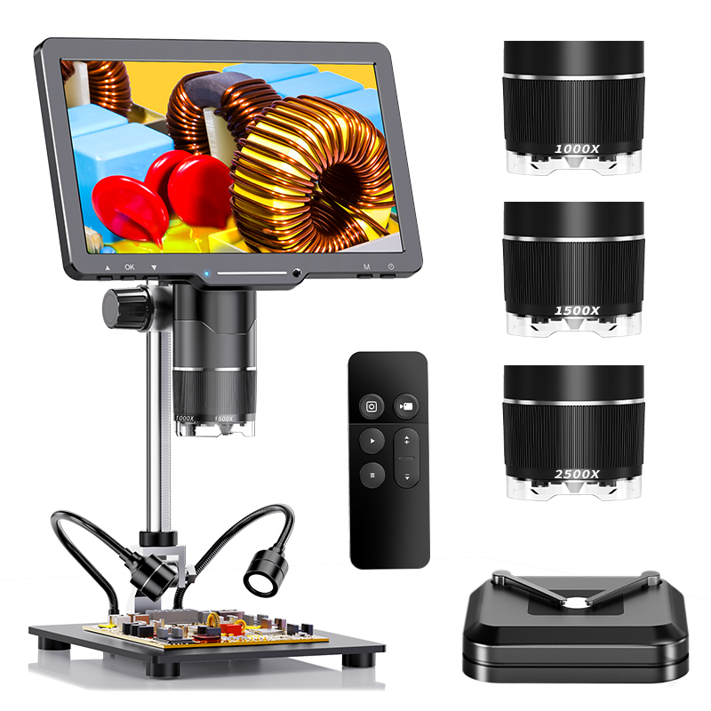 2500X HDMI Digital Microscope  - Diy Electronics Microscope avaliação e preço