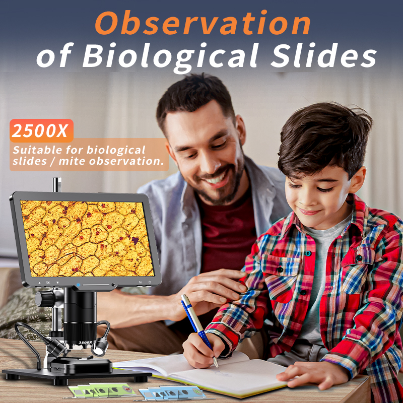 2500X HDMI Digital Microscope  - Diy Electronics Microscope avaliação e preço
