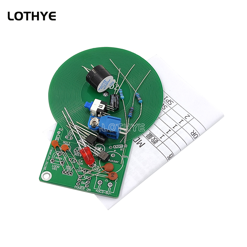 DC 3V-5V Metal Detector Kit DI - Diy Electronics Circuits avaliação e preço