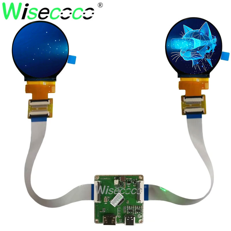 2.1 Inch Dual IPS Round Displa - Diy Electronics Circuits avaliação e preço