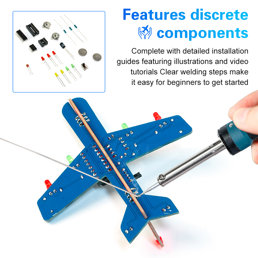 DIY Electronic Kit Small Airpl - Hobby Diy Electronics Kit avaliação e preço