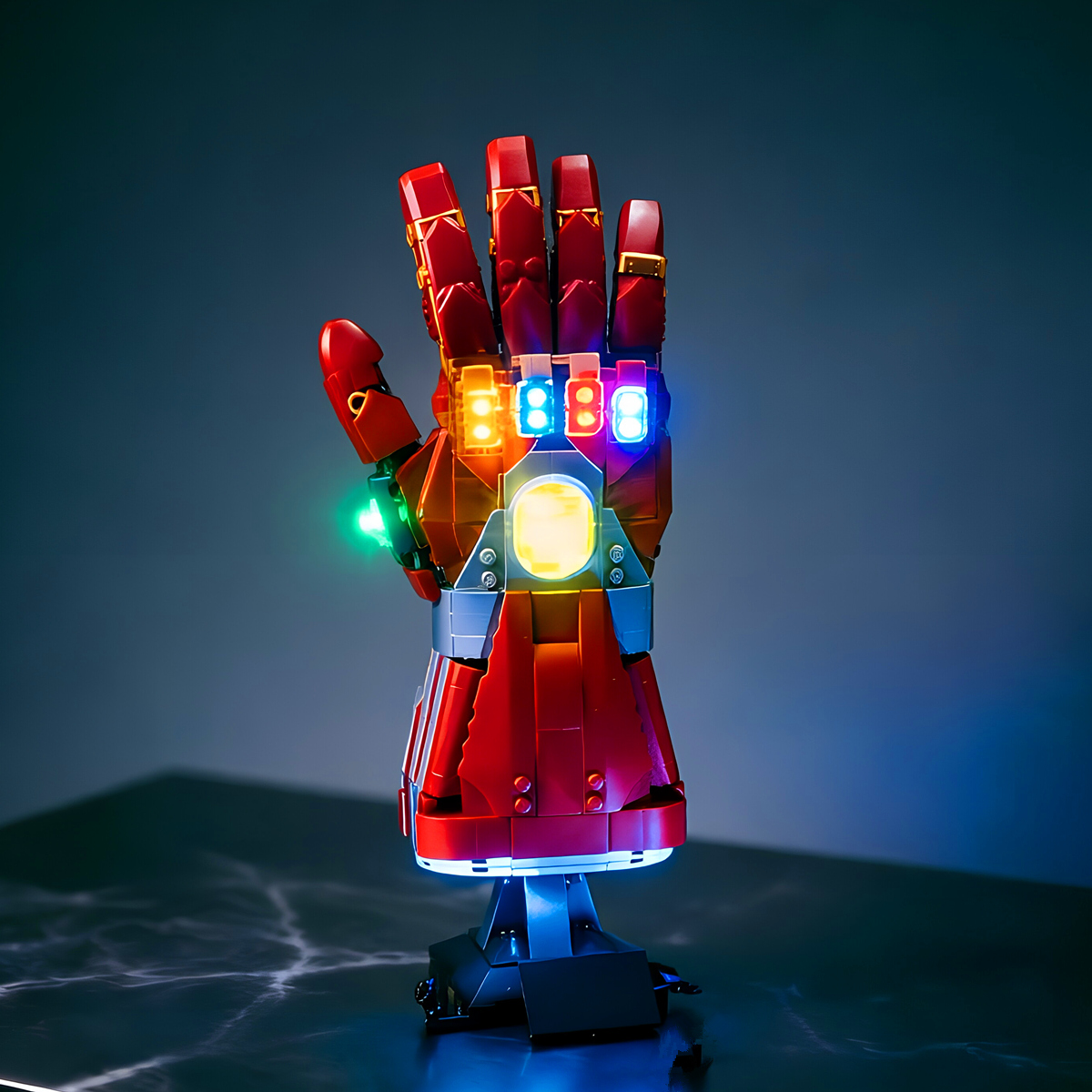 Infinity Light Gauntlet Heroes - Diy Halloween Electronics avaliação e preço