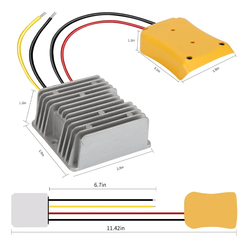20V to 12V Step Down DC Voltag - Diy Electronics Starter Kit avaliação e preço