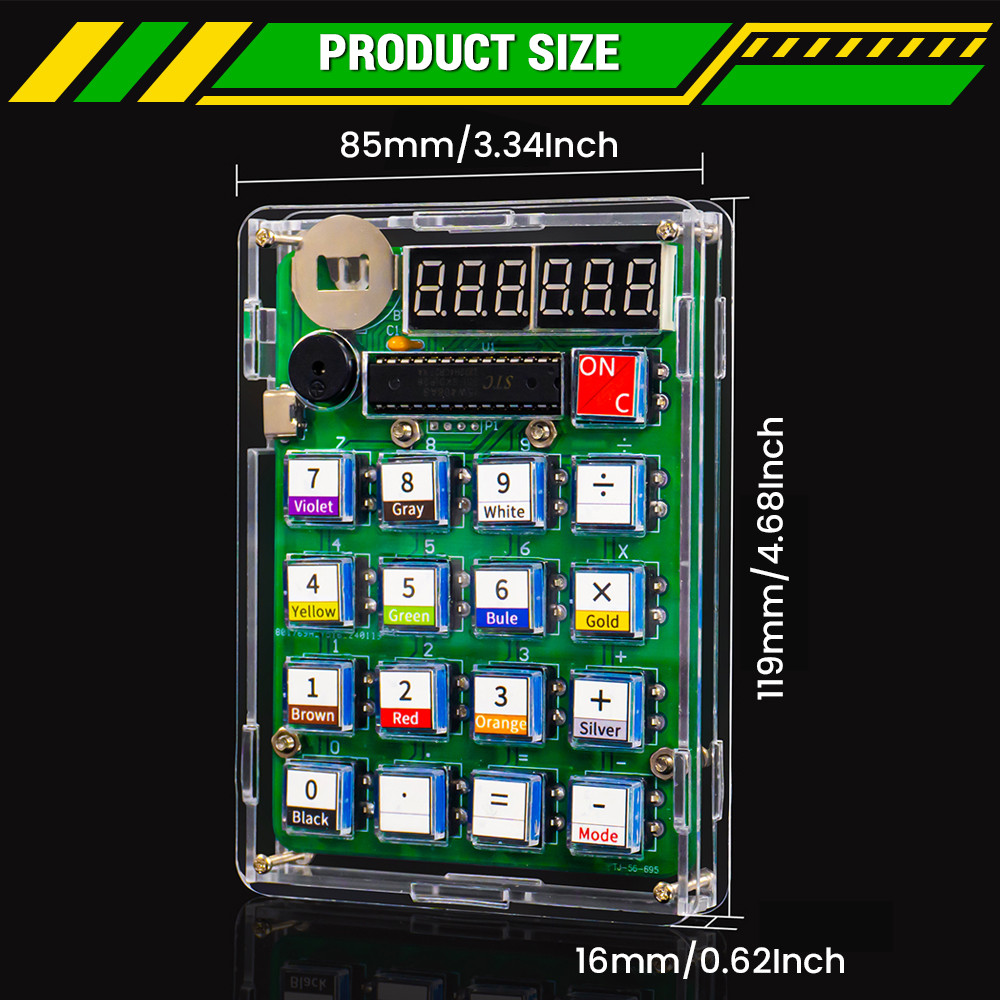 DIY Calculator Electronic Prod - Diy Electronics Youtube avaliação e preço