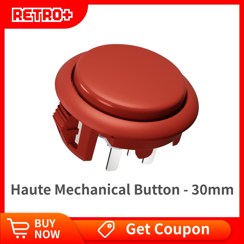 Haute42 Retro+ 30mm Arcade Pus - Diy Electronics Game avaliação e preço