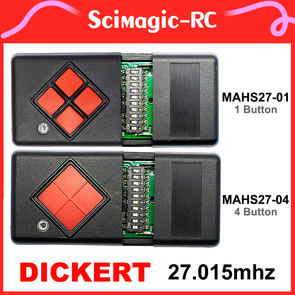 100% Compatible DICKERT 27 mhz - Diy Electronics Button avaliação e preço