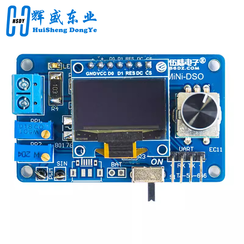 Mini DOS LCD Oscilloscope Kit  - Hobby Diy Electronics Kit avaliação e preço