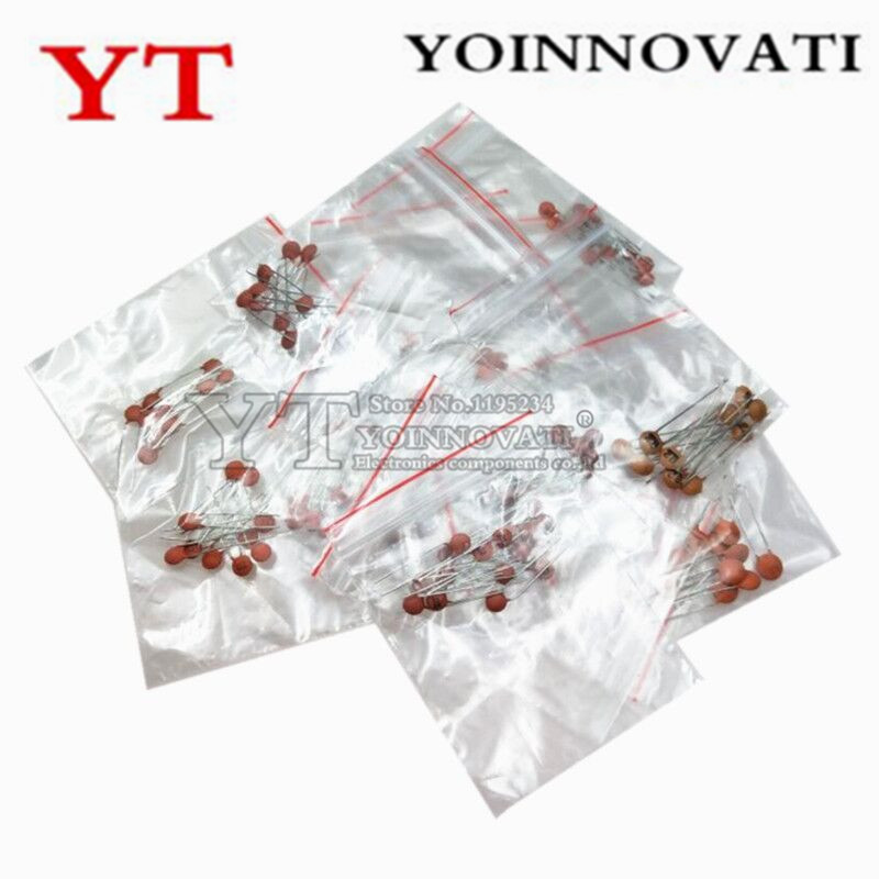 600pcs/lot Ceramic capacitor s - Capacitor Kit Assortment avaliação e preço