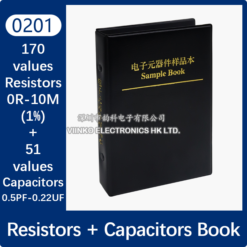 Capacitor Resistor Mixed Book  - Capacitor Kit Assortment avaliação e preço