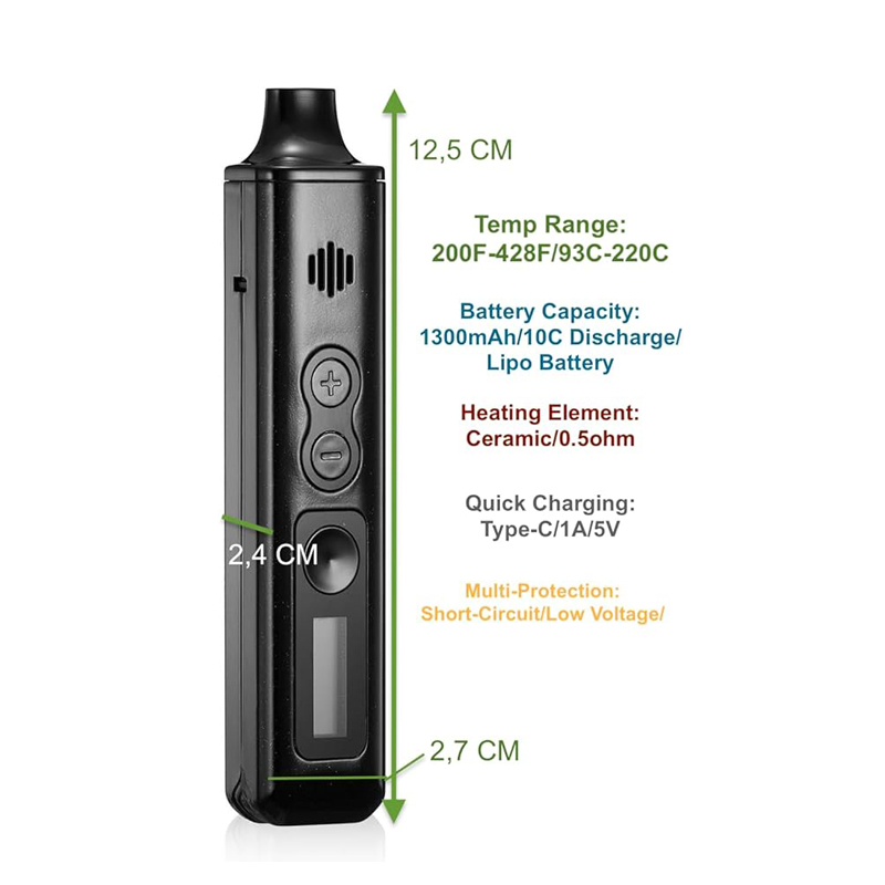 Anix Taurus Dry Herb Vaporizer - Diy Vape Electronics avaliação e preço