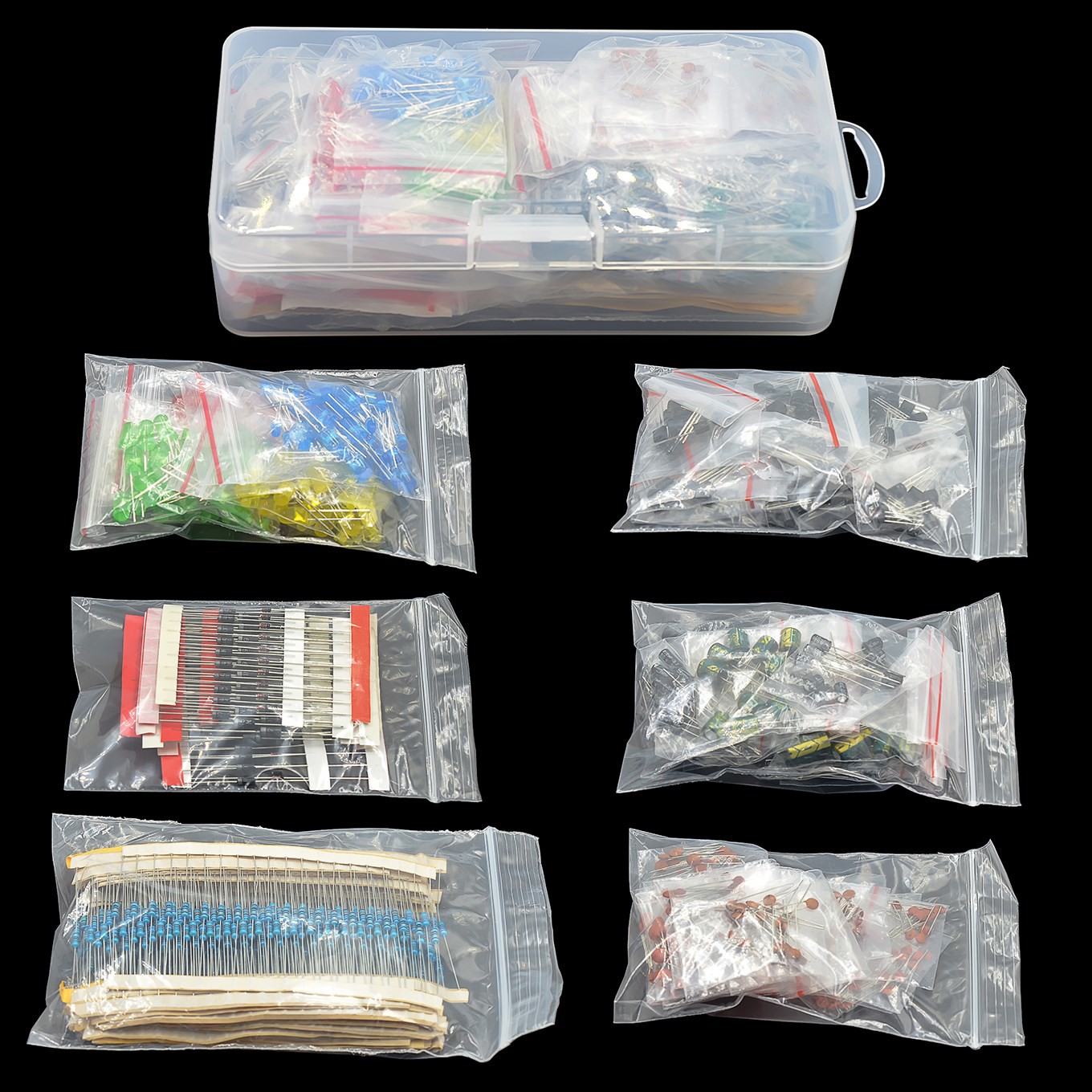 Electronic components Kits Met - Capacitor Kit Assortment avaliação e preço
