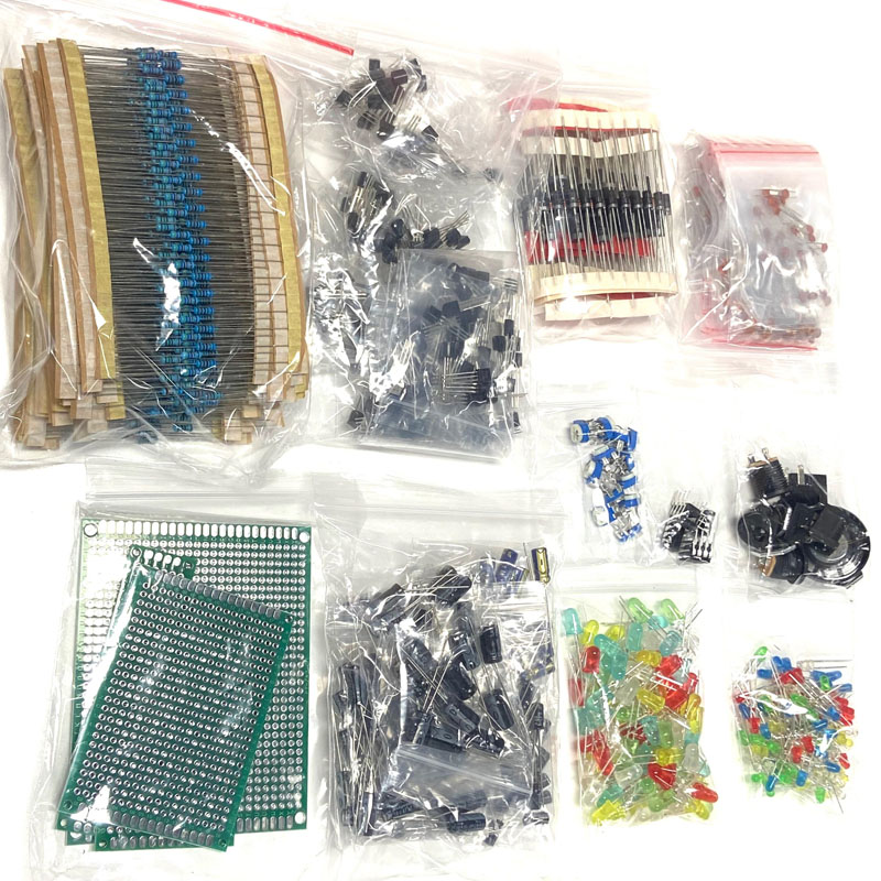 1818PCS DIY Electronics Compon - Capacitor Kit Assortment avaliação e preço