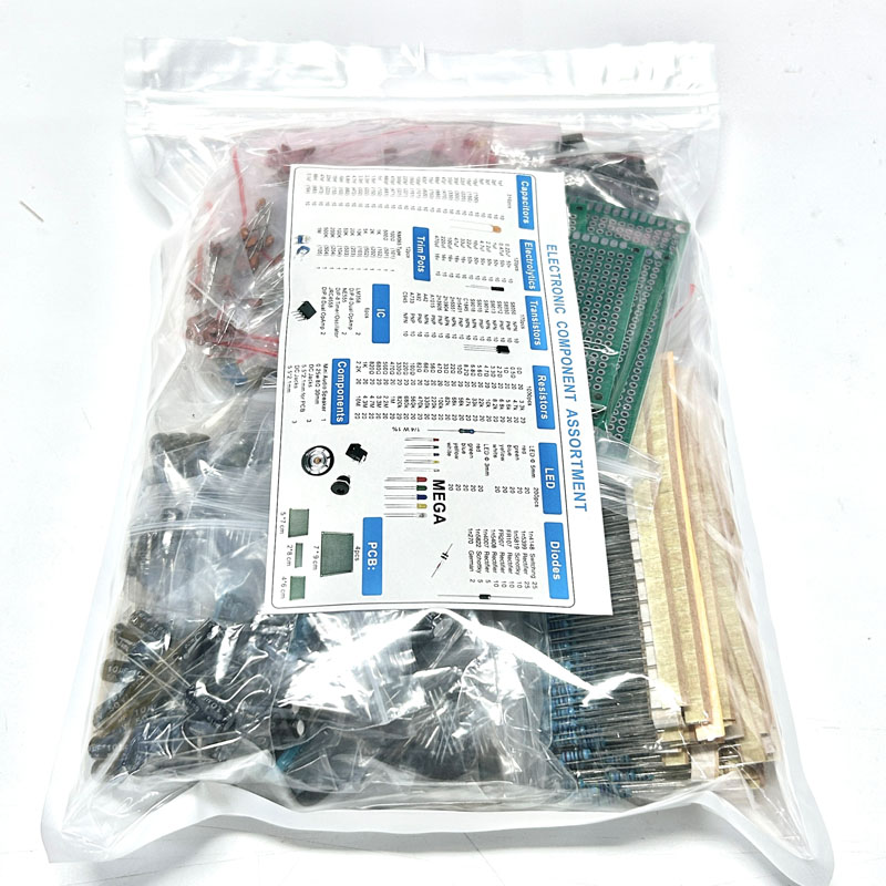 1818PCS DIY Electronics Compon - Capacitor Kit Assortment avaliação e preço