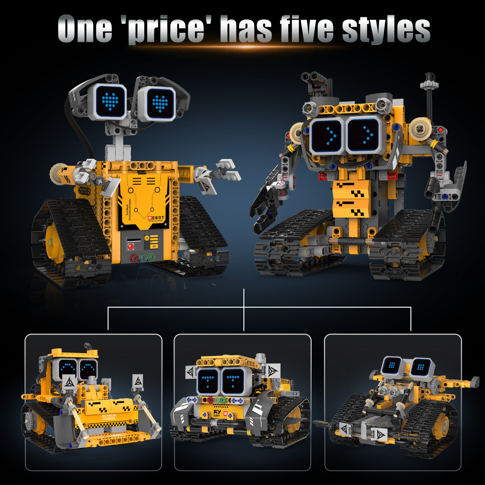 5-in-1 robot programming remot - Diy Electronics Button avaliação e preço