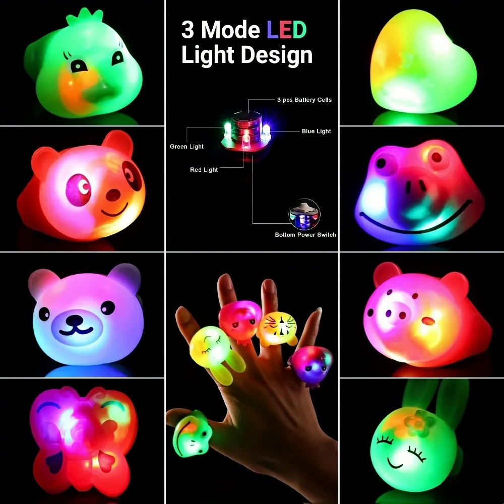 10/20 Pcs Cartoon LED Luminous - Diy Halloween Electronics avaliação e preço