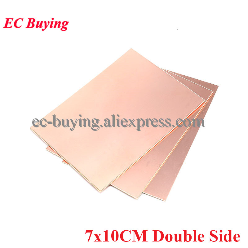 1Pc-5Pcs FR4 PCB 7x10cm 7*10 D - Diy Electronics Circuits avaliação e preço
