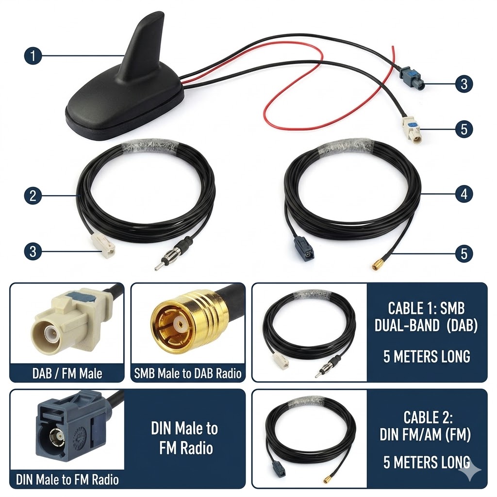 Eightwood Car DAB+FM Radio Ste - Diy Audio Electronics Kit avaliação e preço
