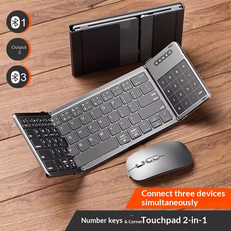 Mengzu Tri Fold Wireless Bluet - Diy Mouse Electronics avaliação e preço