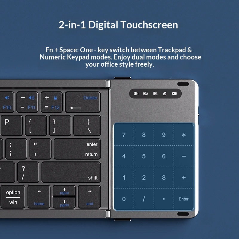 Mengzu Tri Fold Wireless Bluet - Diy Mouse Electronics avaliação e preço