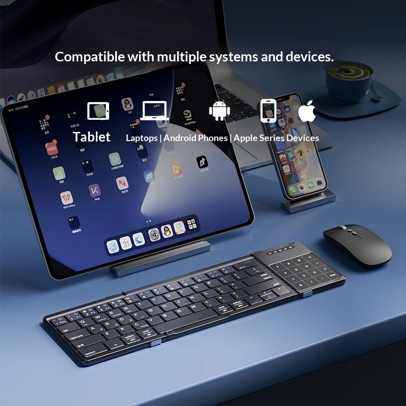 Mengzu Tri Fold Wireless Bluet - Diy Mouse Electronics avaliação e preço