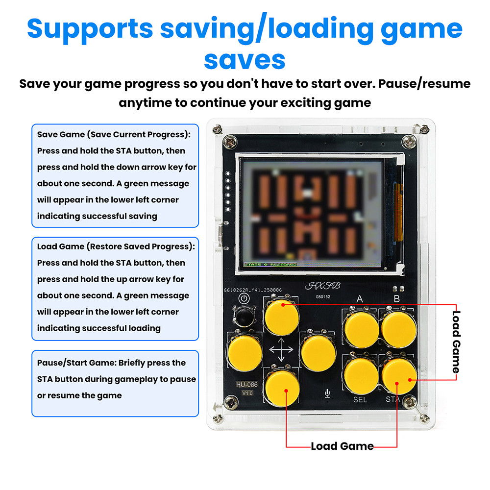 DIY LCD Game Console Kit With  - Diy Electronics Game avaliação e preço