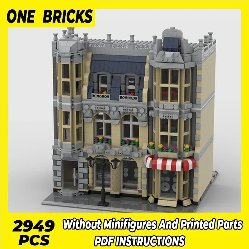 Moc Building Blocks Street Vie - Diy Electronics Store avaliação e preço