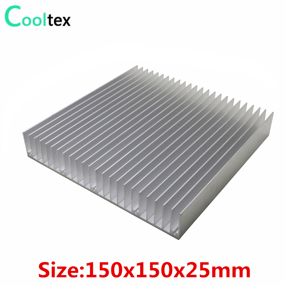 150x150x25mm DIY Aluminum Heat - Diy Electronics Circuits avaliação e preço