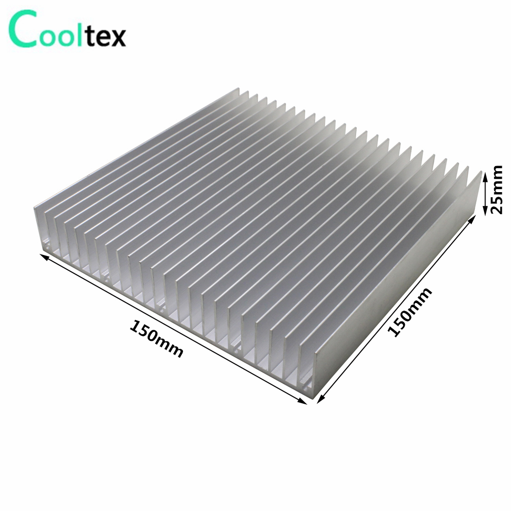 150x150x25mm DIY Aluminum Heat - Diy Electronics Circuits avaliação e preço