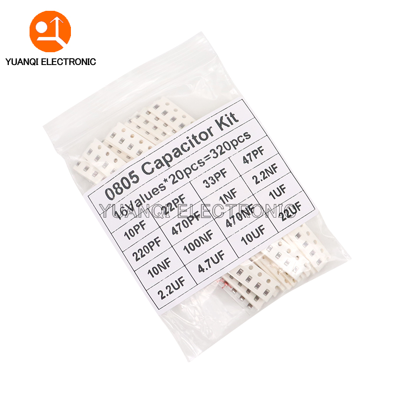 320PCS 720PCS 0603 0805 1206 S - Capacitor Kit Assortment avaliação e preço