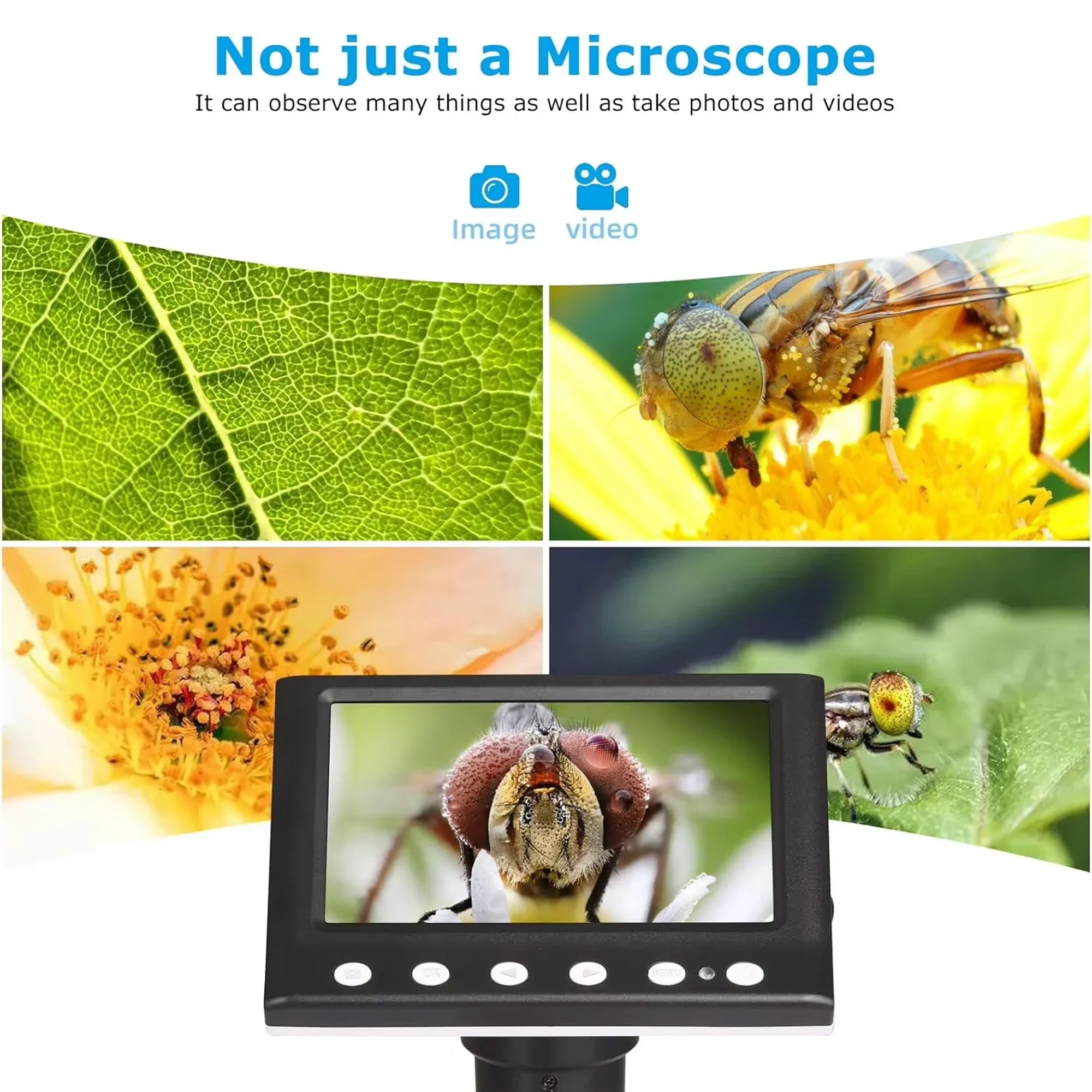 Inspection Microscope 1000x Ma - Diy Electronics Microscope avaliação e preço