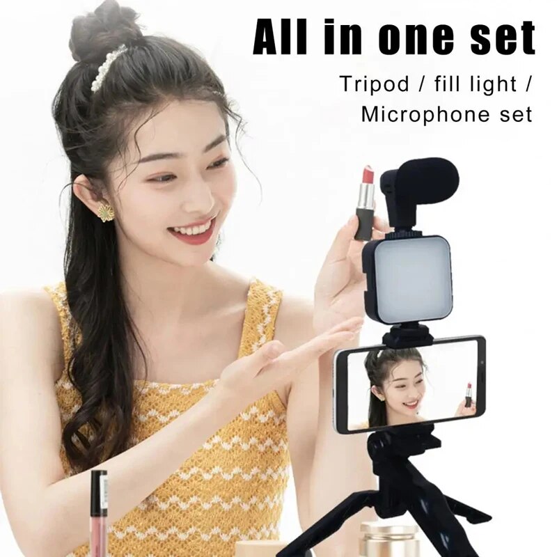 Smartphone Vlogging Kit With T - Diy Electronics Game avaliação e preço