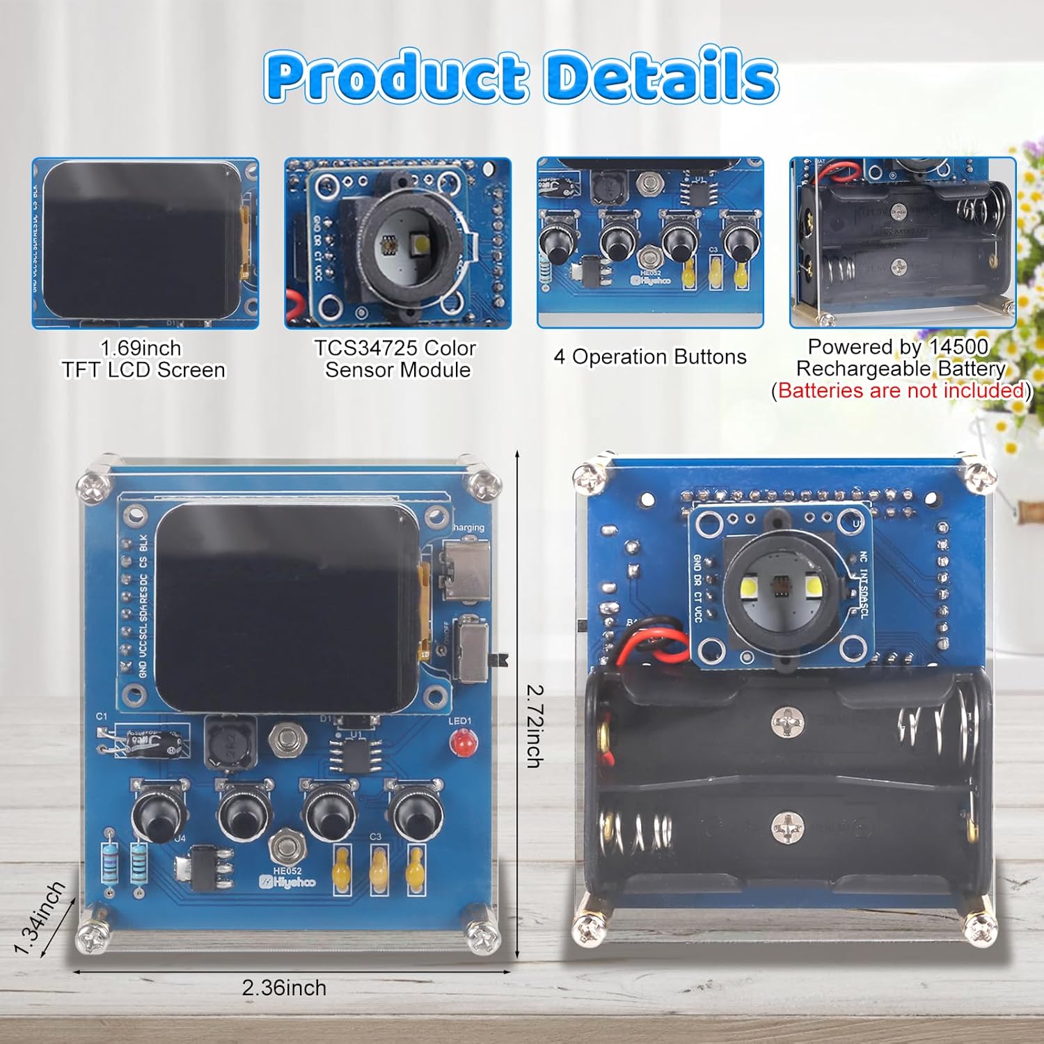 DIY Color Recognition Solderin - Hobby Diy Electronics Kit avaliação e preço