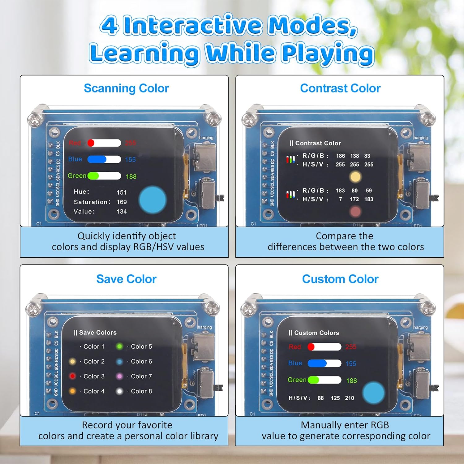 DIY Color Recognition Solderin - Hobby Diy Electronics Kit avaliação e preço