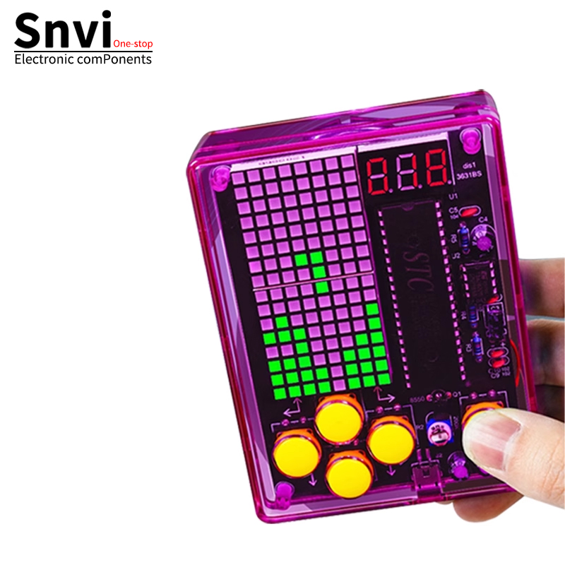 Snvi DIY Pixel Game Console Ki - Diy Electronics Game avaliação e preço