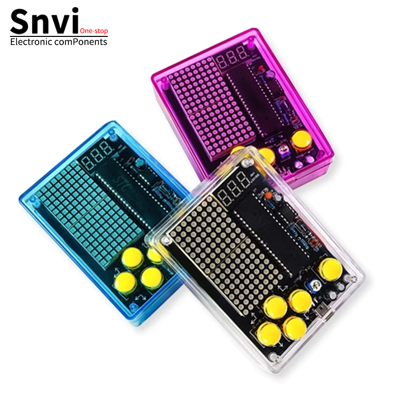 Snvi DIY Pixel Game Console Ki - Diy Electronics Game avaliação e preço